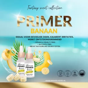 brand lashes primer BANAAN