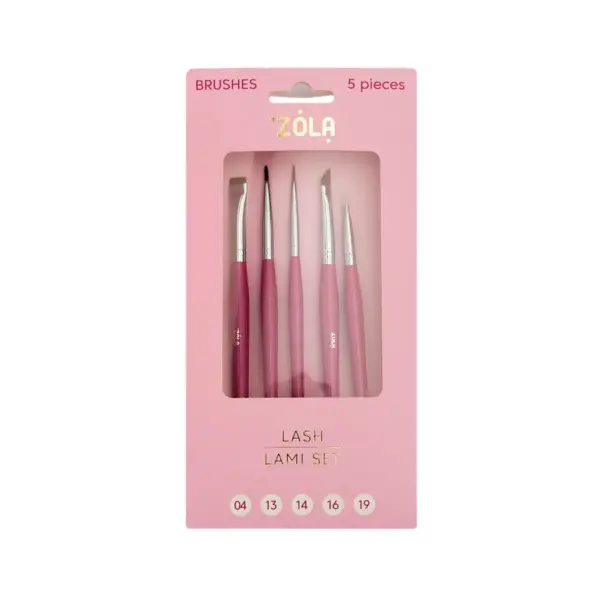 ZOLA | BRUSHES Lash Lami Set - 5 stuks