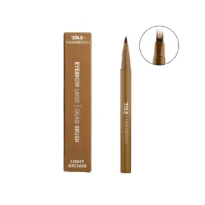 Zola x Makarevich | Eyebrow Liner Quad - Light Brown