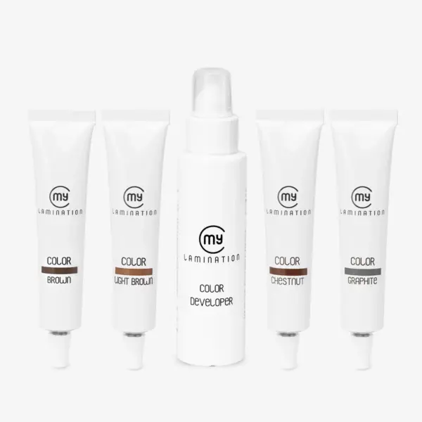 MY LAMINATION | KIT COLOR 5x Brow and eyelash tint + Developer  (kopie)