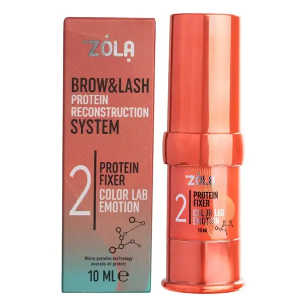 ZOLA | BROW & LASH LAMINATION | COLOR LAB EMOTION STEP 2 - Protein Fixer