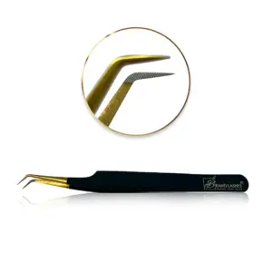 Tweezer | Master Fiber Curved 45 Degree Angled