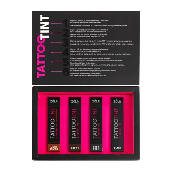 ZOLA | TATTOO TINT SET