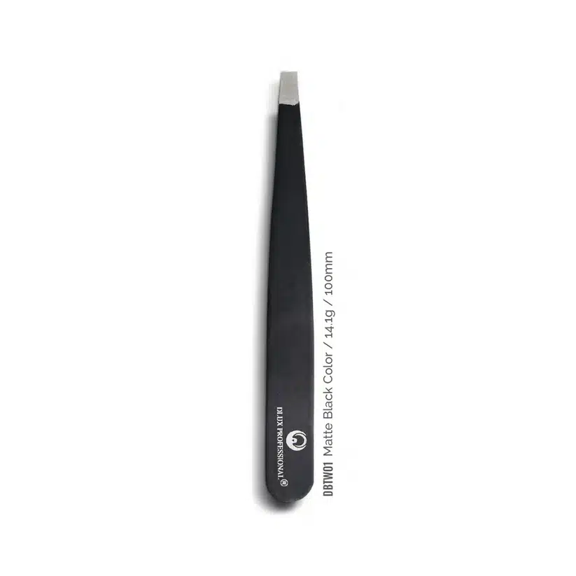 DLUX | Brow Line Tweezer | Matte Black