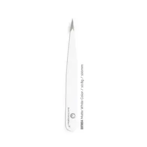 DLUX | Brow Line Tweezer | MATTE WHITE