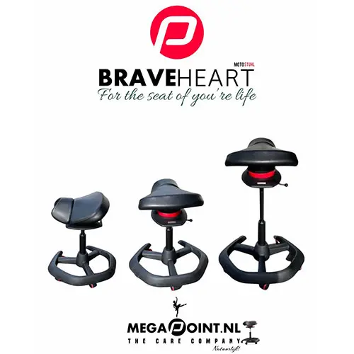 PClinic Ergonomische Tabouret "BraveHeart"