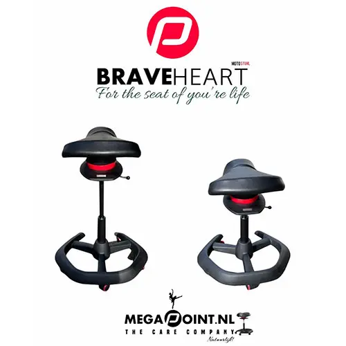 PClinic Ergonomische Tabouret "BraveHeart"