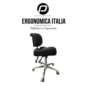 Tabouret Ergonomica Italia Zwart