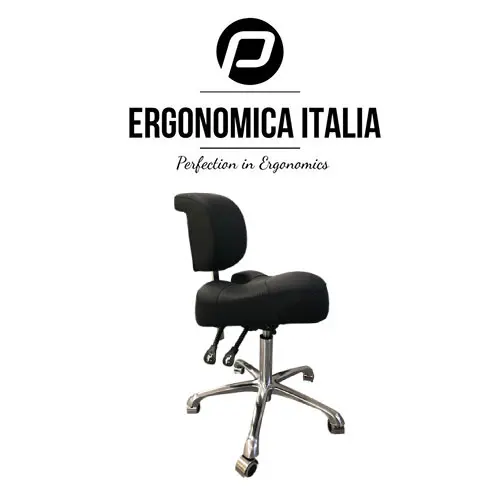 Tabouret Ergonomica Italia Zwart