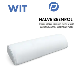 Beenrol Half Rond | Wit