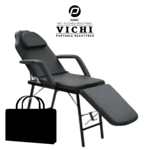 DRAAGBARE BEHANDELSTOEL VICHI KLEUR ZWART