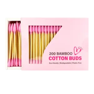 Noemi Bamboo Cotton Buds – 200 Stuks